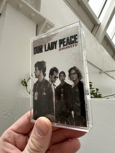 Our Lady Peace Gravity Cassette Tape Sony 2002 Alt Rock Canada VG+ Condition
