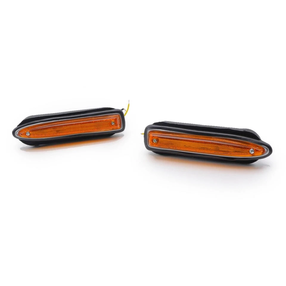 2X Orange Side Marker Light Lamp For Datsun Bluebird 510 1600 SSS 1969 - 1973 Foto 2 de 4
