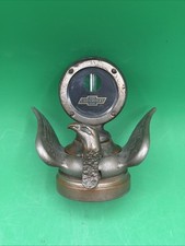1927 1928 Chevy Vintage Flip Top Radiator Cap Motometer Hood Ornament With Wings
