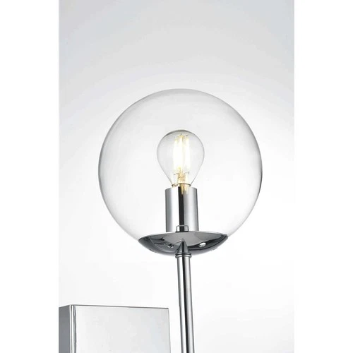 Living District LD2357C Neri 2 Light 6 inch Chrome Bath Sconce Wall Light - Picture 4 of 7