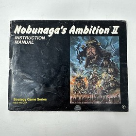 Nobunaga's Ambition II (Nintendo Entertainment System, 1991) NES CIB TESTED!