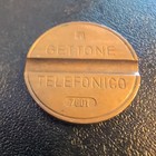 Gettone Telefonico Italian Phone Token Coin #7801  Vintage  — photo 1