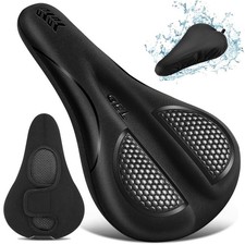 E-bike Bicycle Bike Saddle Seat Comfort Wide Big Bum Soft Gel Cushion Pad Sporty