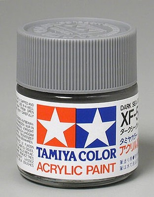 Tamiya Acrylic XF-54 Dark Sea Gray 3/4 oz Paint Jar 81354
