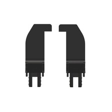 Fiat - 500C - Paire de guides de capote n°3 - Finition brute