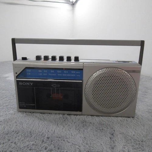 Sony Cfm 100 AM/FM Cassette Player  Recorder - Tested Working