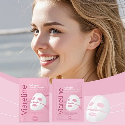 Collagen Glow Up Hydrogel Beauty Mask , 4 Masks Each