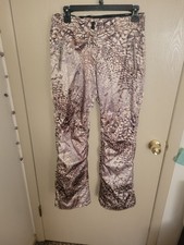 Obermeyer Womens Insulated Shiny Ski Snowboarding Pants Size 6