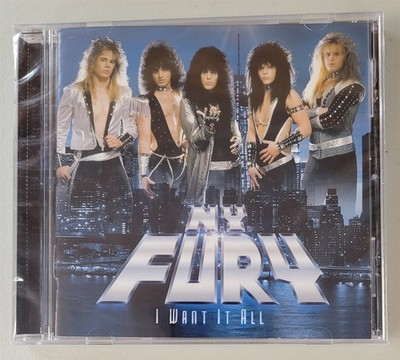N.Y. Fury I Want It All New CD Melodic Hard Rock NY