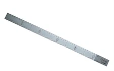 0.5" Dual-Scale Wedge Feeler Gauge Taper Gap Measurement Tool with 0.01"/0.00...
