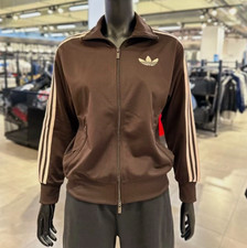 Adidas Women Firebird Track Top Loose Aurora Coffee Sandy Pink Asian Size KD1331