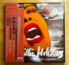 Billie Holiday Strange Fruit 3LP Set Rare Vintage Used with Outer Cover