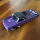 Vintage Hot Wheels Redline Custom Fleetside 1968 Hong Kong Missing Hood Scoop