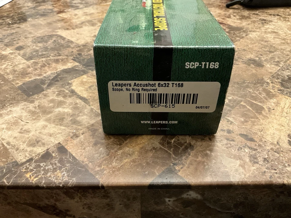 Mira táctica intensificada con retícula Leapers Accushot modelo 168 SCP-T168 Foto 3 de 4