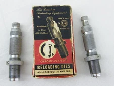 Vintage Custom 300 H&H Magnum Ackley Improved Reloading Dies by C-H Die Co, USA
