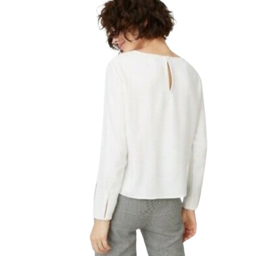 Camicia Club Monaco Brixxtun Chemise blusa manica lunga bianca taglia XS NUOVA - Foto 3 di 9