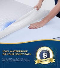 100 WATERPROOF QUEEN MATTRESS PROTECTOR BREATHABLE COOLING 3D AIR FABRIC BOSANE