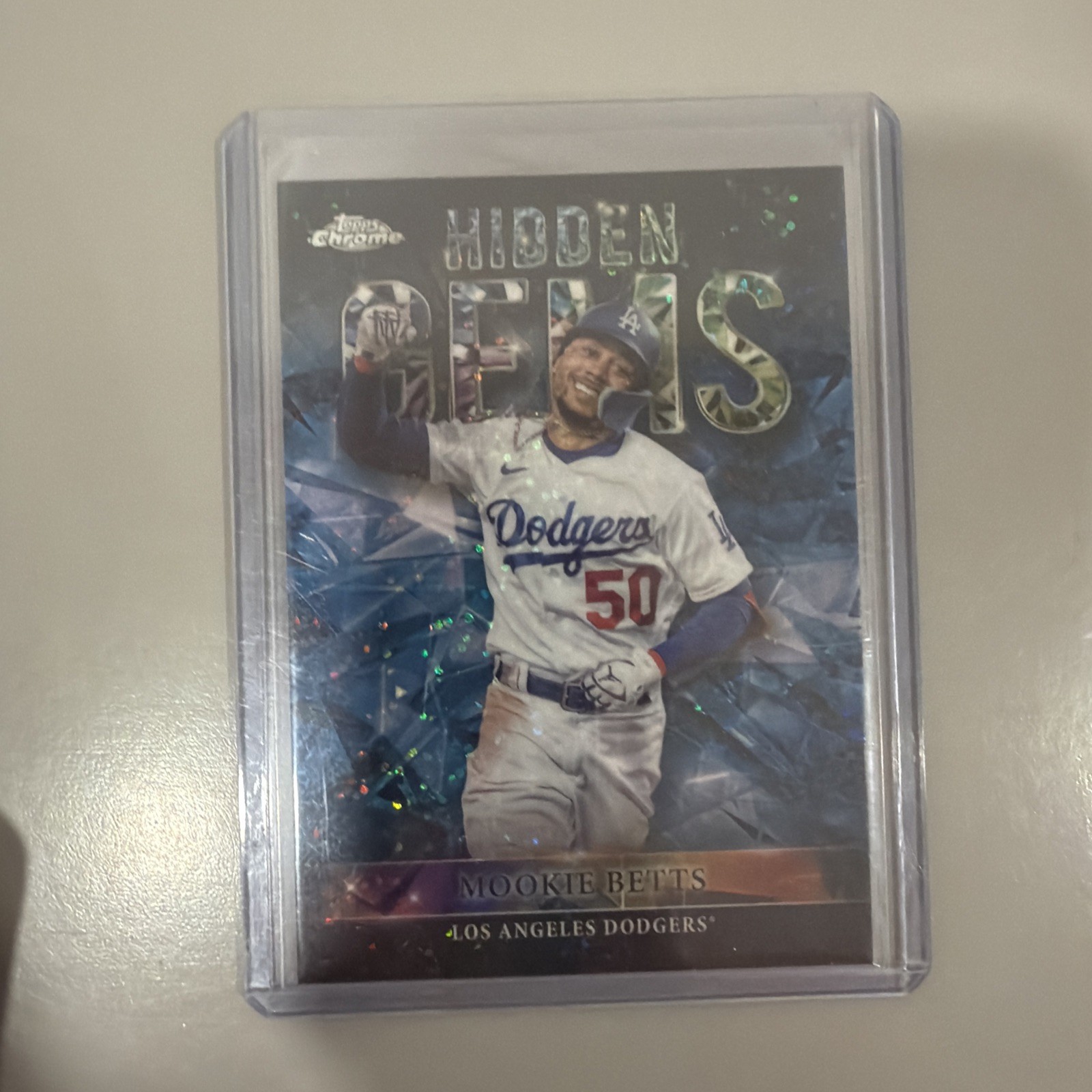 2023 Topps Chrome #HG-20 Mookie Betts Hidden Gems SSP Los Angeles Dodgers