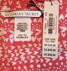 Victoria’s Secret 2016 Red White Heart Print Kimono Robe Coverup One-Size NWT — photo 5