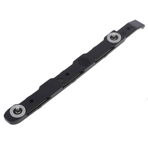 Rails en plastique pour montage de disque dur, châssis noir, 2 pièces - Afbeelding 8 van 9