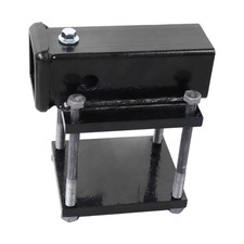 Labwork 2 Inch Receiver Opening 4- 4.5 Square Bolt-on Bumper Hitch Receiver