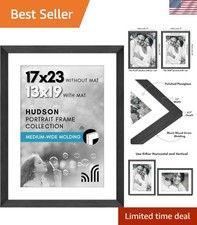 17x23 Modern Picture Frame with Polished Plexiglass - Versatile Wall Art Display