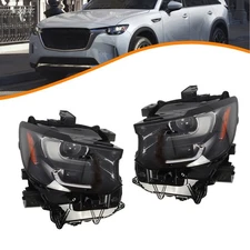 For 2024 2025 Mazda Cx-90 Cx90 Left Right Side Led Adaptive W/ DRL Headlight