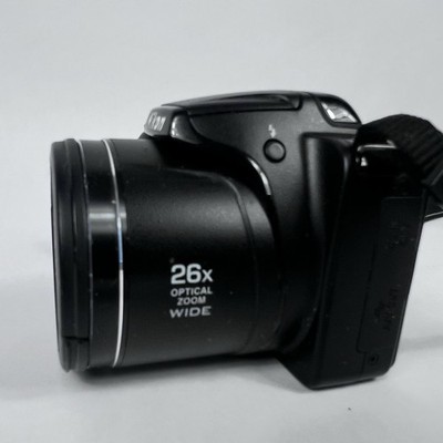 Nikon Coolpix L330 20.2MP Digital Camera Black 26x Optical Zoom