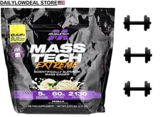 Muscletech Mass Tech Extreme 2000 - Vanilla Milkshake 6 lbs Exp: 07/2027