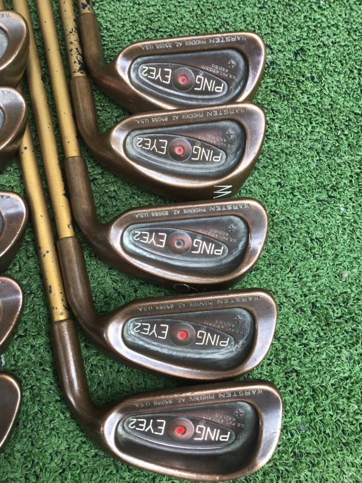 Ping Eye2+ Beryllium Copper Red Dot Iron Set #2-9,W,S (10 Clubs) /ALD HM-40 - Image 3 of 4