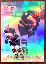 2000-01 Topps Gold Label Class 2 *Rouge* Andrew Brunette #68 Limited 28 / 50