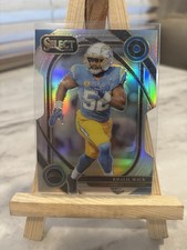 2024 Panini Select - Club Level Khalil Mack #277 Silver Prizm Die-Cut