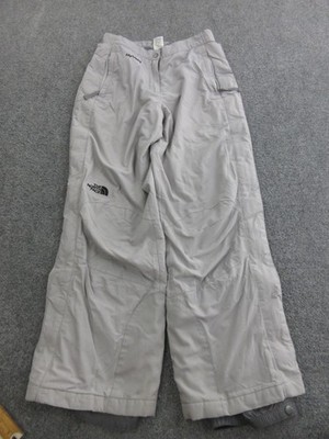 The North Face Snow Pants Womens Small Gray HyVent Insulated Skiing Flare Leg