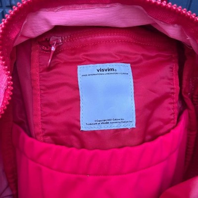 Visvim Lamina Corduroy 20L Back Pack Red JPN Limited Edition Men
