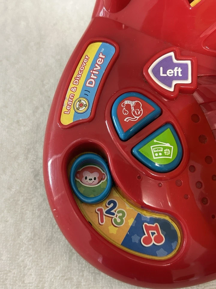 VTech Learn and Discover Fun Interactive Driving Toy for Ages 2 and Up (Tested) - Image 3 of 4