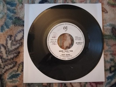 Vinyl LP 45 Runden 7'' - More Than This Roxy Music - Voglia e Turnà Teresa De Sio