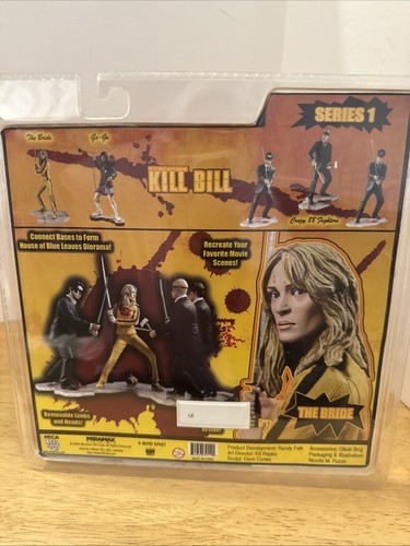 2004 NECA Kill Bill THE BRIDE *Snow Base Variant 7in Action Figure - Brand New - Picture 7 of 8