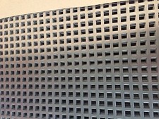 Lochblech Alu QG10-15 1000 mm x Ihre Wunschlänge x 1,5mm Fenstergitter Abdeckung