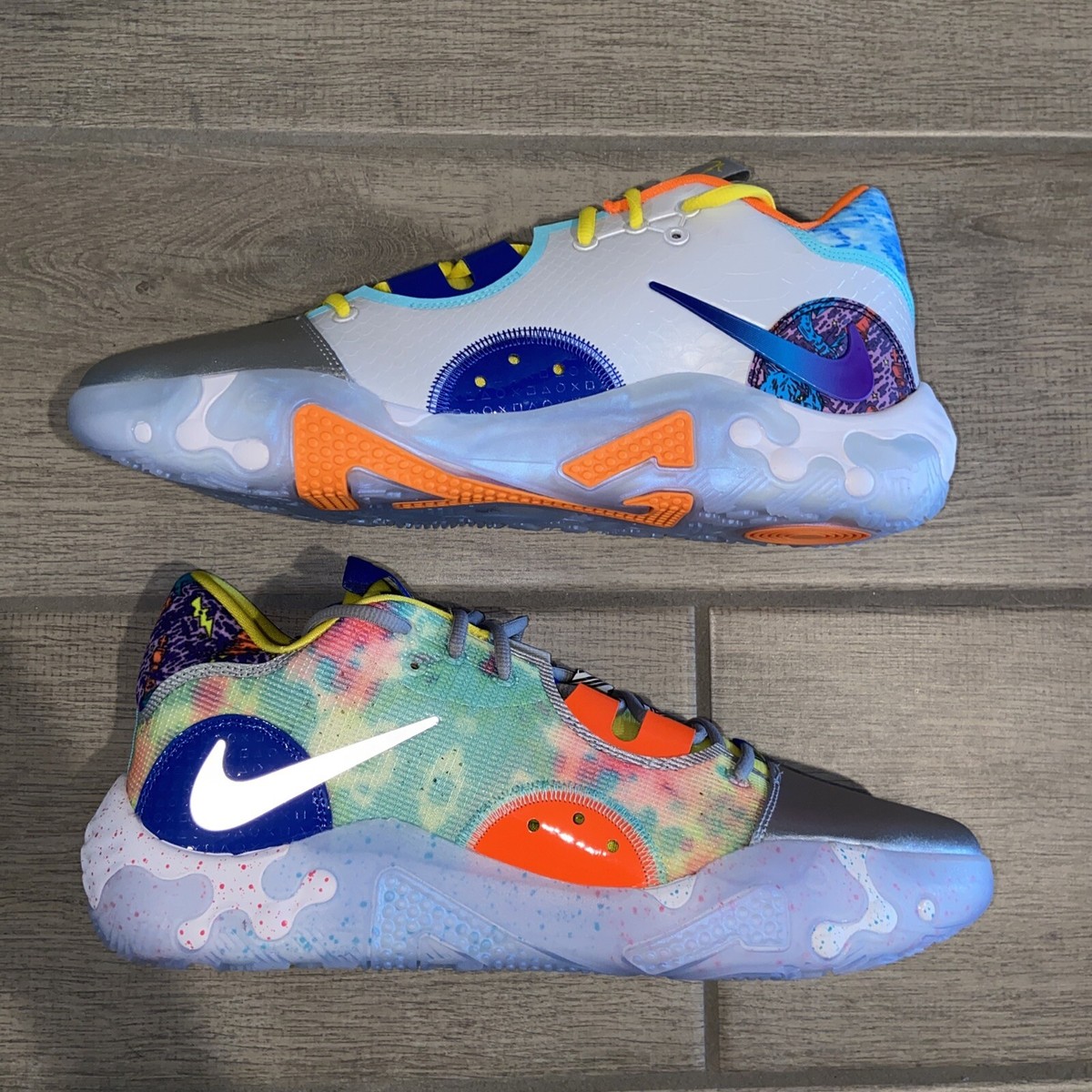 New Men's Nike Paul George “What The” Basketball Shoes