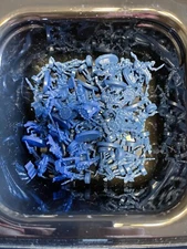 Risk Replacement Complete Army Parts Set 2010 Hasbro Board Game “Blue”