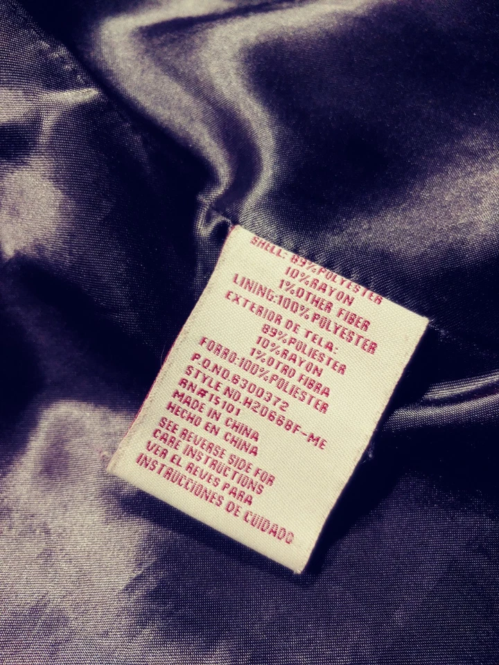 Hydraulic Pea Coat Womens Medium Gray Jacket Mid Length Pockets Button Down Size - Image 4 of 4