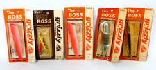 Grizzly "The Boss" Salmon fishing Lures Trolling Lake Trout! 5PC Lot