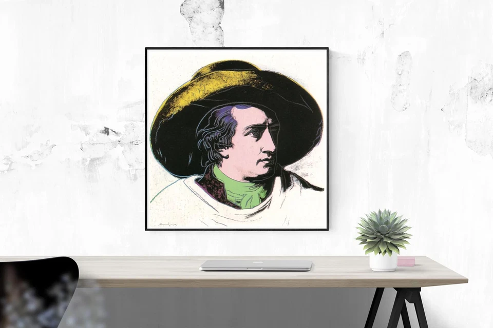 Andy Warhol Goethe verde y amarillo, 2000 Foto 2 de 2