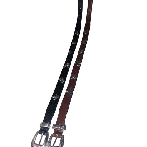 TWO Brighton Small Leather belts Mickey Mouse & Friends & Doggie Lovers - Picture 4 of 11