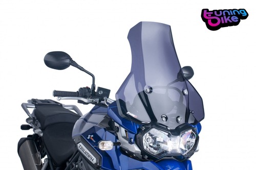 Puig 3762H Bulle Touring Fume Claire