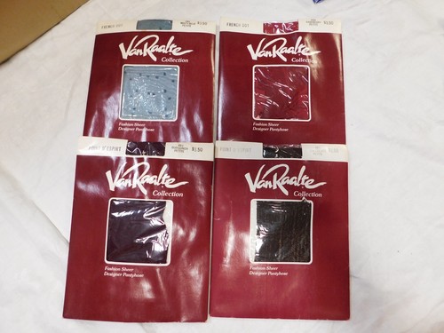 4 Vintage Van Raalte Collection Größe Petite Point D'Espirt französische Punkte neu im Karton