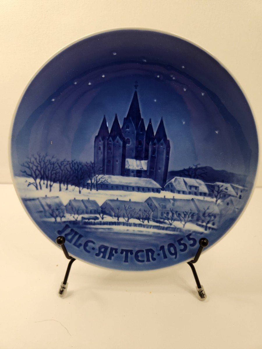 Vintage 1955 Bing And Grondahl Jule Christmas Collectors Plate