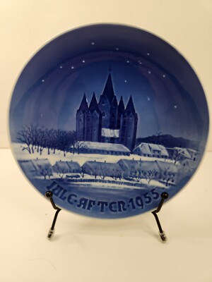 Vintage 1955 Bing And Grondahl Jule Christmas Collectors Plate