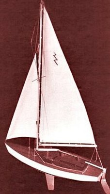 dumas lightning sailboat 19 kit - wooden boat model kit