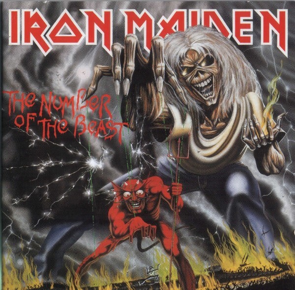 Iron Maiden Number of the Beast Enhanced CD BMG Version, 1998